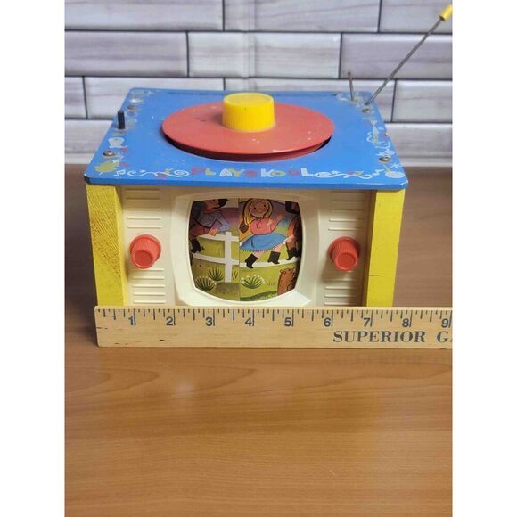 Vintage 1960's Playskool Music Box Toy #A64 - Picture 7 of 8